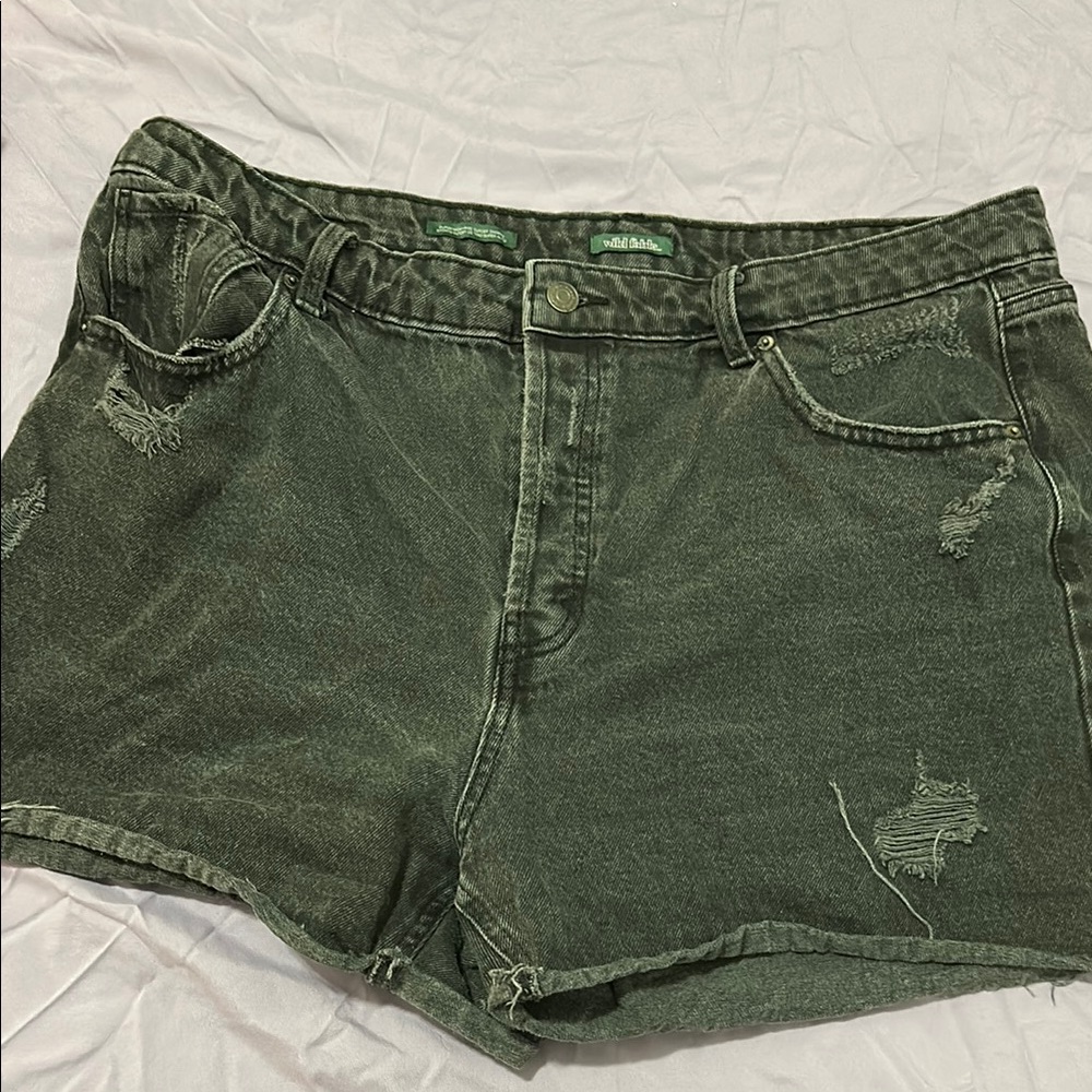 Wild Fable Distressed Denim Shorts